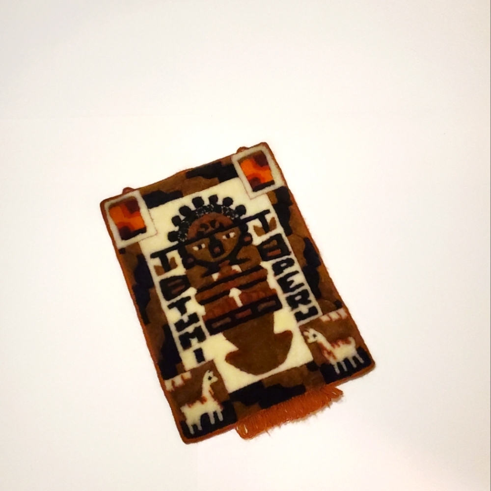 Vintage Handmade Peruvian Wall Hanging
